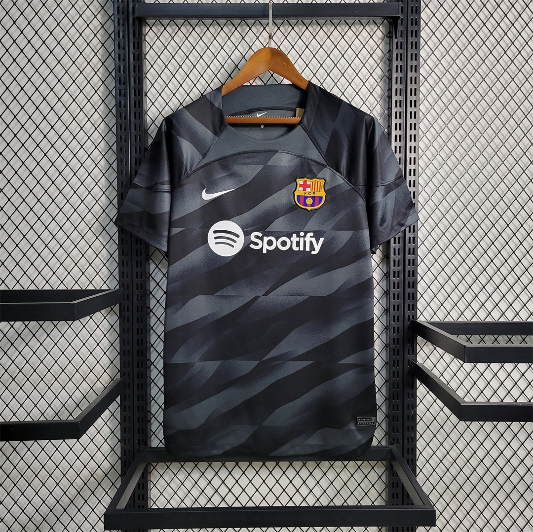 Barcelona 23/24 Black Goalkeeper Jersey - Fans Version